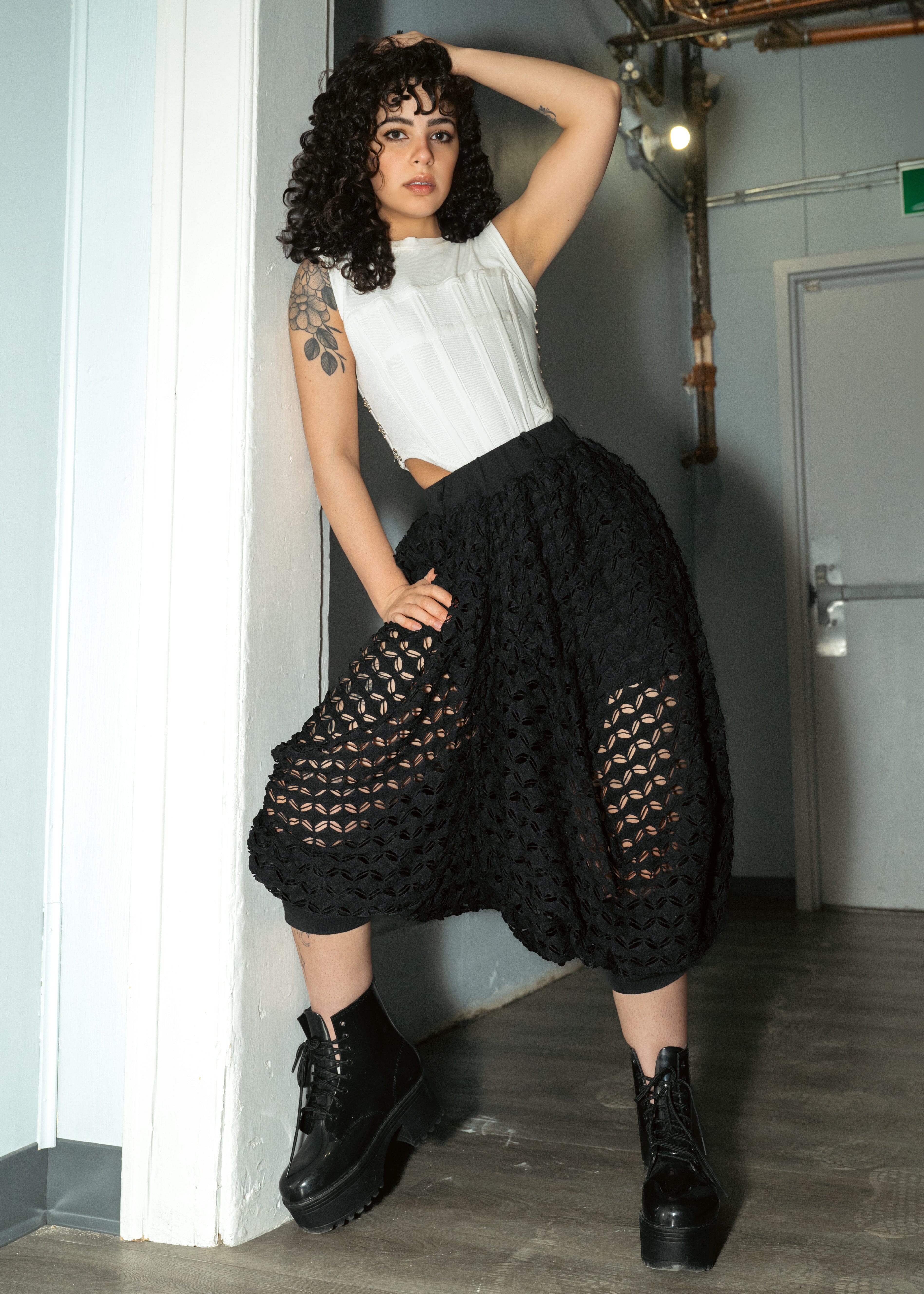 Crochet Harem Pants Kate Hewko - Main Image