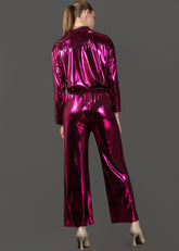 Hot Pink Metallic Set Two Piece Sets Kate Hewko 