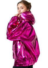 Metallic Lightweight Jacket Outerwear Kate Hewko