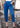 Buttoned Trouser Pants Kate Hewko Blue M 