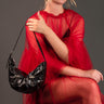 Drawstring Fanny Shoulder Bag Accessories Kate Hewko Black 