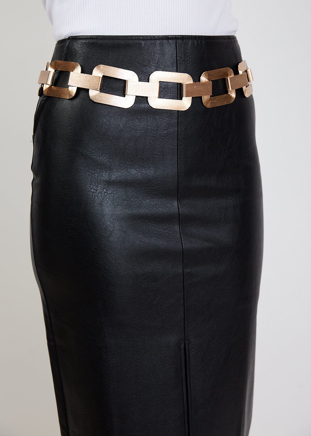 Large Link Chain Belt - Kate Hewko Large Link Chain Belt - Kate Hewko