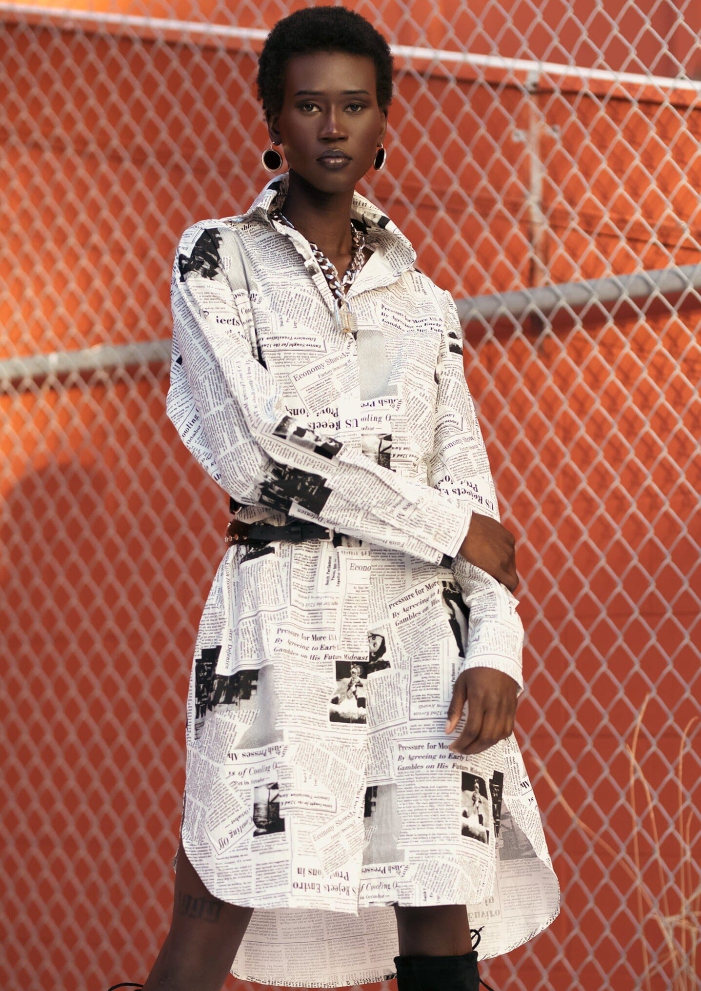 newspaper dress design Newspaper Dress I made : r/fashiondesigner
