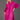 Petal Sleeve Mock Neck Dress Dresses Kate Hewko One Size Hot Pink 