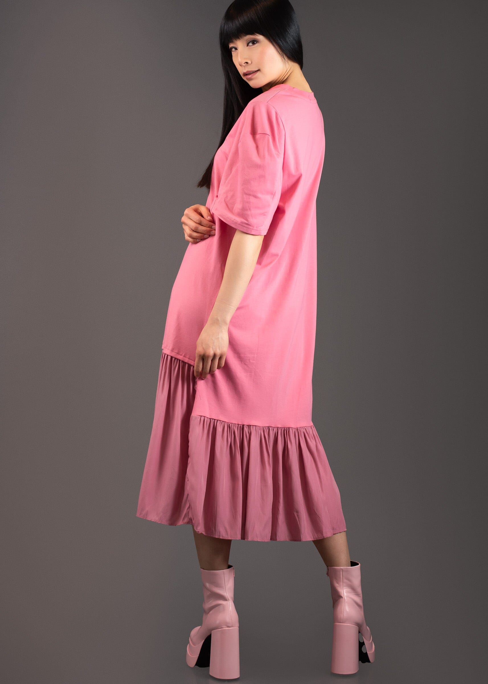 Pleated Tee Dress Dresses Kate Hewko 