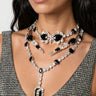 3 Piece Layered Gemstone Necklace Necklaces Kate Hewko 