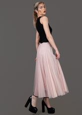 A-Line Tulle Skirt Skirts Kate Hewko Pink S/M 
