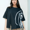 Abstract Graffiti Oversized Tee Tees Kate Hewko 