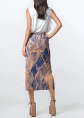 Abstract Pleated Tube Skirt Skirts Kate Hewko 