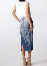 Abstract Pleated Tube Skirt Skirts Kate Hewko 