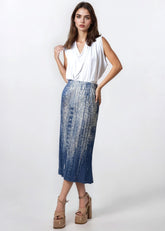 Abstract Pleated Tube Skirt Skirts Kate Hewko 
