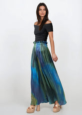 Abstract Pleated Wide Leg Pant Pants Kate Hewko 