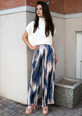 Abstract Pleated Wide Leg Pant Pants Kate Hewko 