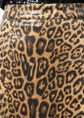 Animal Print Sequin Pencil Skirt Skirts Kate Hewko 
