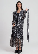 Animal Print Sheer Layering Piece Layering Pieces Kate Hewko 