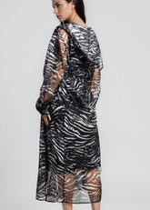 Animal Print Sheer Layering Piece Layering Pieces Kate Hewko 