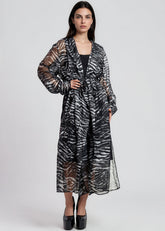 Animal Print Sheer Layering Piece Layering Pieces Kate Hewko 