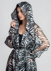 Animal Print Sheer Layering Piece Layering Pieces Kate Hewko 
