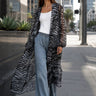 Animal Print Sheer Layering Piece Layering Pieces Kate Hewko Zebra One size 