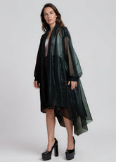 Asymmetrical Hem Sheer Duster Layering Pieces Kate Hewko 
