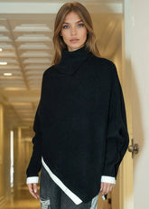 Asymmetrical Knitted Sweater Dresses Kate Hewko 