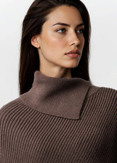Asymmetrical Knitted Sweater Sweaters Kate Hewko 