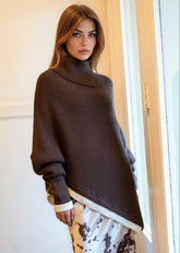 Asymmetrical Knitted Sweater Sweaters Kate Hewko 