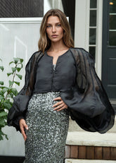 Avant Garde Sheer Bolero Layering Pieces Kate Hewko 