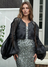 Avant Garde Sheer Bolero Layering Pieces Kate Hewko 
