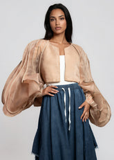 Avant Garde Sheer Bolero Layering Pieces Kate Hewko 