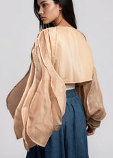 Avant Garde Sheer Bolero Layering Pieces Kate Hewko 