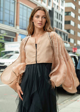 Avant Garde Sheer Bolero Layering Pieces Kate Hewko 