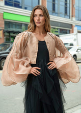 Avant Garde Sheer Bolero Layering Pieces Kate Hewko 