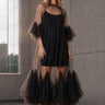Avant Garde Tulle Overlay Dresses Kate Hewko Black One size 
