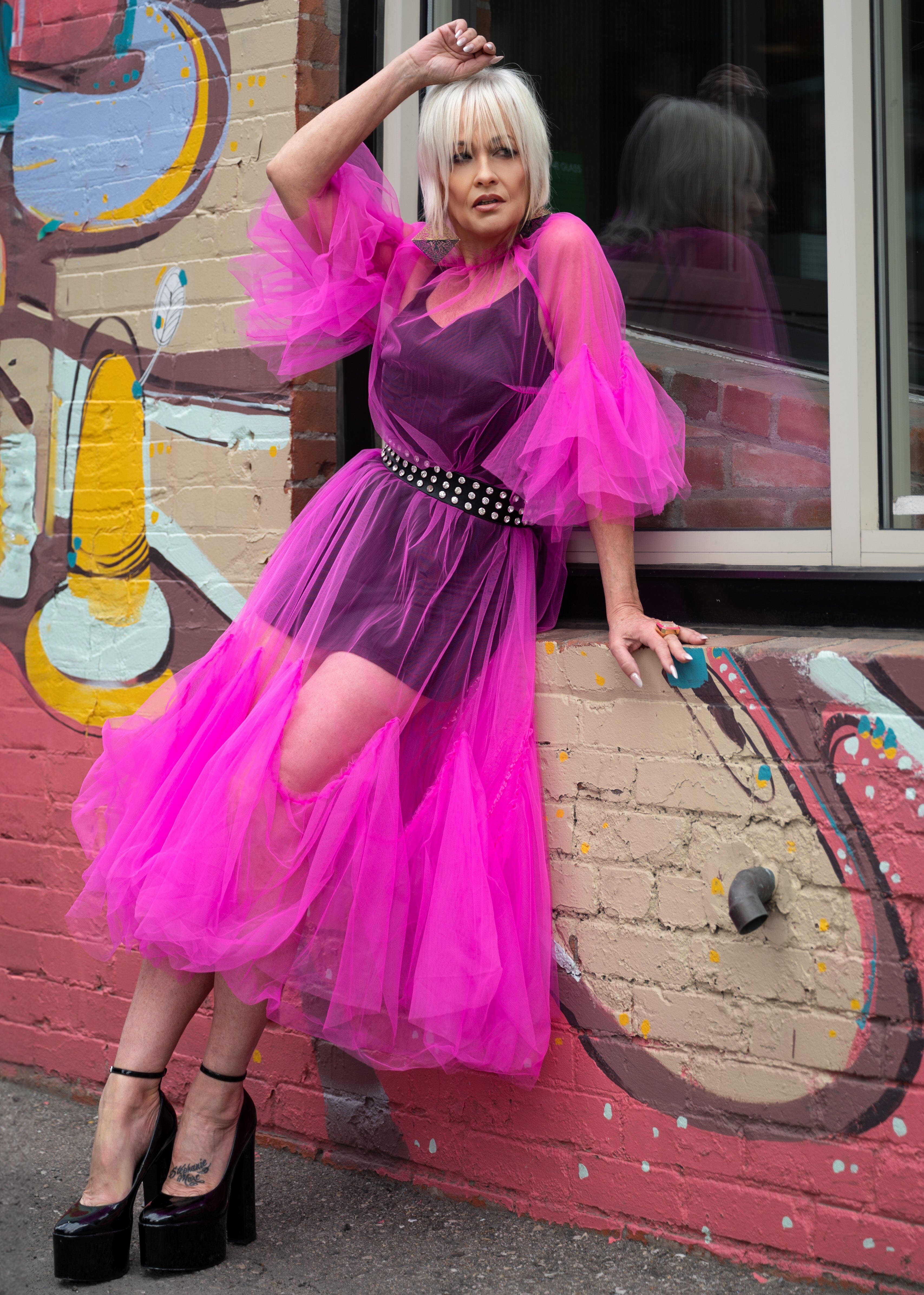 Avant Garde Tulle Overlay - Kate Hewko Black / One Size Avant Garde Tulle Overlay - Kate Hewko Black / One Size