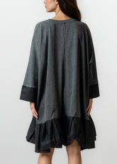 Babydoll Hem Long Sleeve Dress Dresses Kate Hewko 