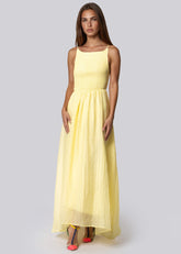 Backless Smocked Maxi Dress Dresses Kate Hewko 