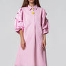 Balloon Sleeve Striped Shirt Dress Dresses Kate Hewko 