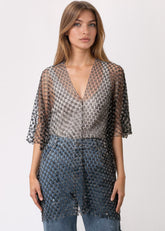 Beaded Mesh Layering Top Layering Pieces Kate Hewko 