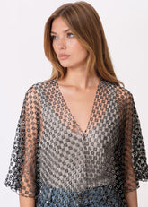 Beaded Mesh Layering Top Layering Pieces Kate Hewko 