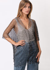Beaded Mesh Layering Top Layering Pieces Kate Hewko 