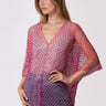Beaded Mesh Layering Top Layering Pieces Kate Hewko Hot Pink One size 