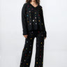 Bedazzled Knitted Pant Set Two Piece Sets Kate Hewko 