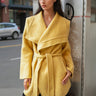 Belted Oversized Lapel Coat Outerwear Kate Hewko 