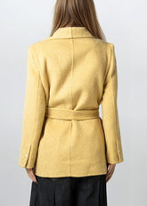 Belted Oversized Lapel Coat Outerwear Kate Hewko 