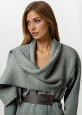 Belted Wrap Cardigan Cardigans Kate Hewko 