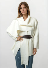Belted Wrap Cardigan Cardigans Kate Hewko 
