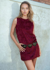 Black Heart Tie Waist Belt Belts Kate Hewko 