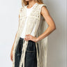 Boho Fringe Layering Vest Layering Pieces Kate Hewko 