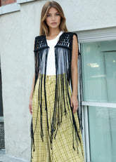 Boho Fringe Layering Vest Layering Pieces Kate Hewko 